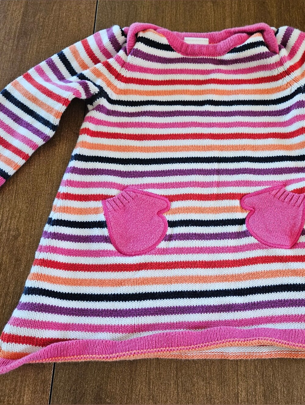 Gymboree Sweater Dress, 3-6 Month, Stripes